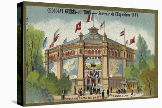 Pavilion of the Compagnie Generale Transatlantique-null-Premier Image Canvas