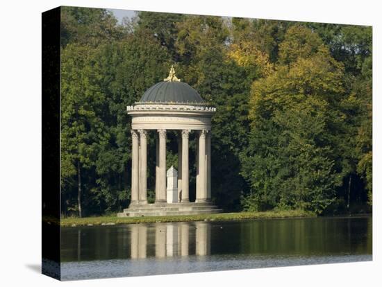 Pavilion or Folly in Grounds of Schloss Nymphenburg, Munich (Munchen), Bavaria (Bayern), Germany-Gary Cook-Premier Image Canvas