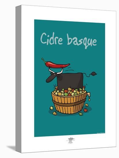 Pays B. - Cidre basque-Sylvain Bichicchi-Stretched Canvas