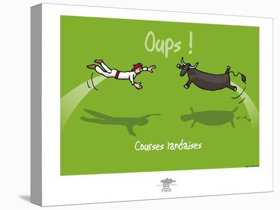 Pays B. - Courses landaise-Sylvain Bichicchi-Stretched Canvas