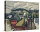 Paysage de Meulan ou Le Viaduc de Meulan-Roger De La Fresnaye-Stretched Canvas