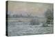 Paysage de neige au crépuscule-Claude Monet-Premier Image Canvas