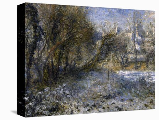 Paysage de neige-Pierre-Auguste Renoir-Premier Image Canvas