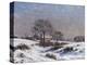 Paysage sous la Neige, Upper Norwood, 1871-Camille Pissarro-Premier Image Canvas