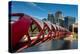 Peace Bridge, Calgary, Alberta, Canada-Stefano Politi Markovina-Premier Image Canvas