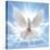 Peace Dove in-Front Of The Sun-null-Stretched Canvas