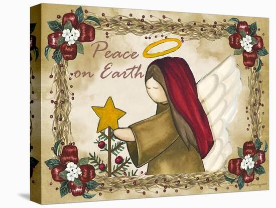 Peace on Earth-Laurie Korsgaden-Stretched Canvas