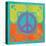 Peace Sign Quilt I-Alan Hopfensperger-Stretched Canvas