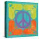 Peace Sign Quilt I-Alan Hopfensperger-Stretched Canvas