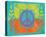 Peace Sign Quilt II-Alan Hopfensperger-Stretched Canvas