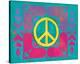 Peace Sign Quilt IV-Alan Hopfensperger-Stretched Canvas