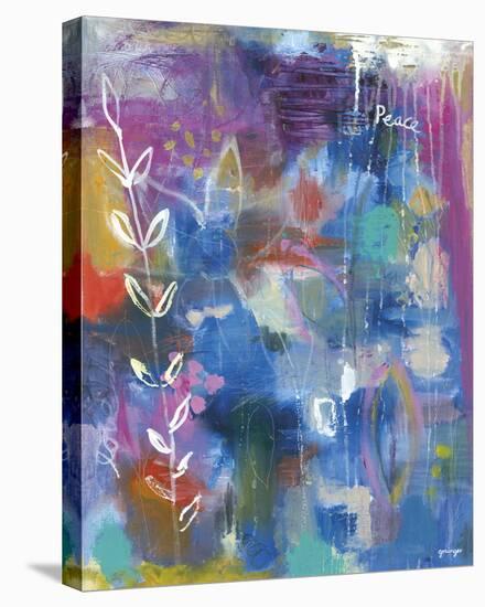 Peace Stretched Canvas Print By Lesley Grainger Art Com