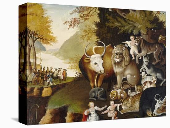 Peaceable Kingdom, C.1834-Edward Hicks-Premier Image Canvas