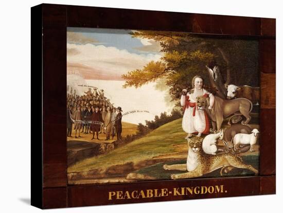 Peaceable Kingdom-Edward Hicks-Premier Image Canvas