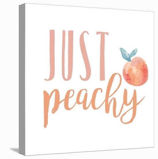 Peach Life I-Studio W-Stretched Canvas