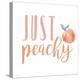 Peach Life I-Studio W-Stretched Canvas