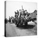 Peach pickers being driven to the orchards in Muscella, Georgia, 1936-Dorothea Lange-Premier Image Canvas