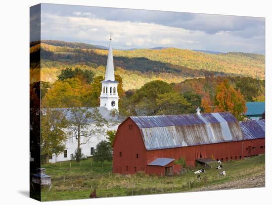 Peacham, Vermont, Usa-Jerry & Marcy Monkman-Premier Image Canvas