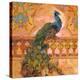 Peacock In Shangri-La-null-Stretched Canvas