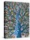 Peacock in Tree-Tamas Galambos-Premier Image Canvas
