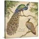 Peafowls-Betty Whiteaker-Stretched Canvas