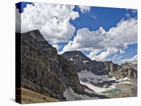 Peaks and Frozen Lakes in the High Country of Indian Peaks Wilderness, Colorado-Andrew R. Slaton-Premier Image Canvas