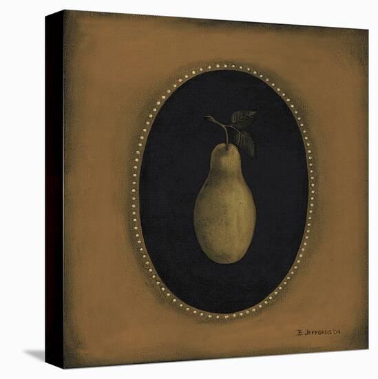 Pear 04-Barbara Jeffords-Stretched Canvas
