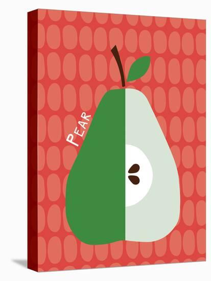 Pear Print-null-Stretched Canvas