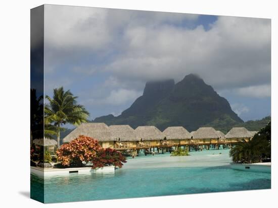 Pearl Beach Resort, Bora-Bora, Leeward Group, Society Islands, French Polynesia-Sergio Pitamitz-Premier Image Canvas