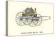 Pearl Hose Vintage Fire Wagon-null-Stretched Canvas