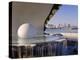 Pearl Monument on the Corniche of Doha Bay, Doha, Qatar, Middle East-Gavin Hellier-Premier Image Canvas