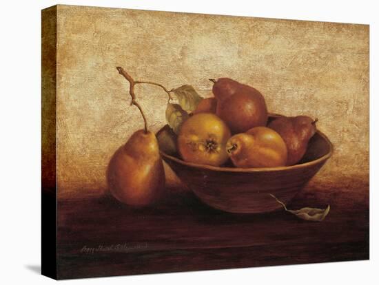 Pears in Bowl-unknown Sibley-Stretched Canvas