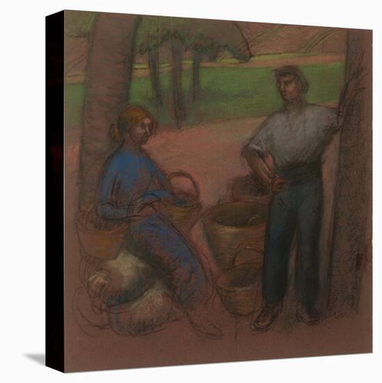 Peasant Couple with Apple-Trees-Julio González-Premier Image Canvas
