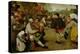 Peasant Dance, (Bauerntanz) 1568-Pieter Bruegel the Elder-Premier Image Canvas