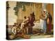 Peasant Family at Table-Giandomenico Tiepolo-Premier Image Canvas