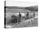 Peasant Farmers Working in Wheat Fields-null-Premier Image Canvas