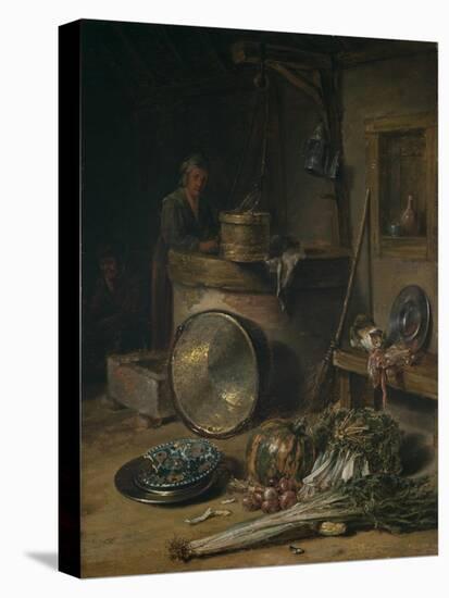 Peasant Interior with Woman at a Well, C.1642–43-Willem Kalf-Premier Image Canvas