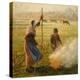 Peasant Woman Burning Branches-Camille Pissarro-Premier Image Canvas