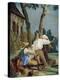 Peasants at Rest-Giandomenico Tiepolo-Premier Image Canvas