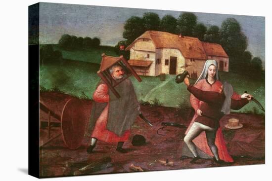 Peasants' Brawl (Oil on Canvas)-Pieter the Younger Brueghel-Premier Image Canvas