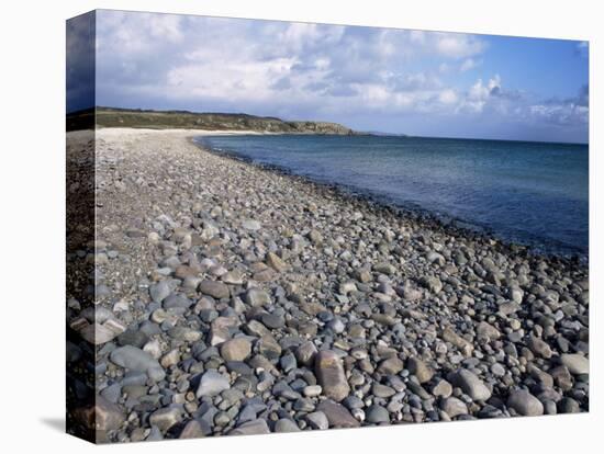 Pebble Beach Near Kildalton, Isle of Islay, Strathclyde, Scotland, United Kingdom-Michael Jenner-Premier Image Canvas