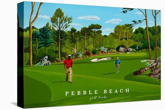 Pebble Beach-Mark Ulriksen-Stretched Canvas