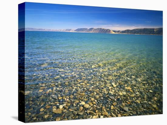 Pebbles in Bear Lake, Near Rendezvous Beach, Utah, USA-Scott T^ Smith-Premier Image Canvas