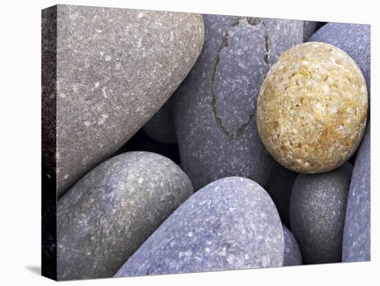 Pebbles in Sandymouth Beach, Cornwall, UK-Nadia Isakova-Premier Image Canvas