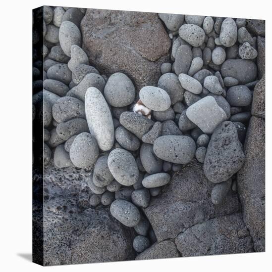Pebbles on Miloli'i Beach, Big Island, Hawaii-Maresa Pryor-Premier Image Canvas