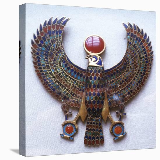 Pectoral Jewel from the Treasure of Tutankhamun, Ancient Egyptian, C1325 Bc-null-Premier Image Canvas