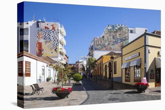 Pedestrian Area in the Old Town of Los Llanos, La Palma, Canary Islands, Spain, Europe-Gerhard Wild-Premier Image Canvas