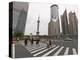 Pedestrian Crossing in Pudong, the Financial and Business Centre. Oriental Pearl Tower in Centre, S-Amanda Hall-Premier Image Canvas