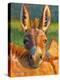 Peek-a-Burro-Rita Kirkman-Stretched Canvas