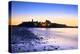 Peel Castle at Dusk, St. Patrick's Isle, Isle of Man-Neil Farrin-Premier Image Canvas